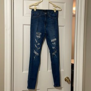 Flying Monkey very distressed jeans.